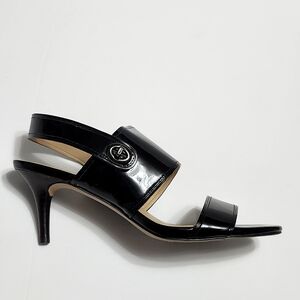 COACH Leather Black Marla Sandals Shoes